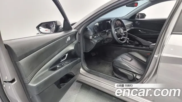 Hyundai Avante Hybrid (CN7) 2020 Серебристо-серый из Кореи, фото 2