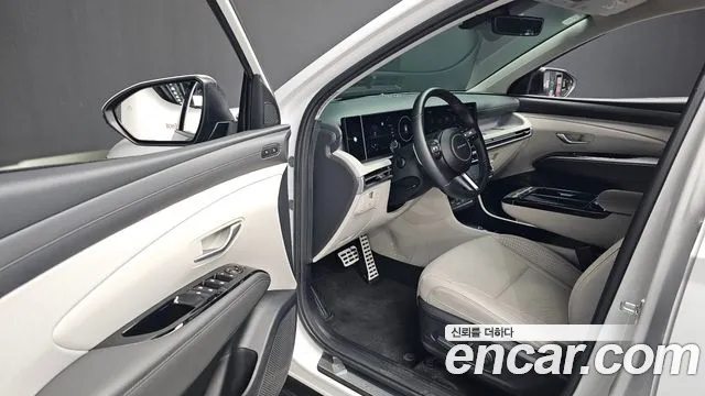 Hyundai The New Tucson Hybrid (NX4) 2024 Белый из Кореи, фото 2