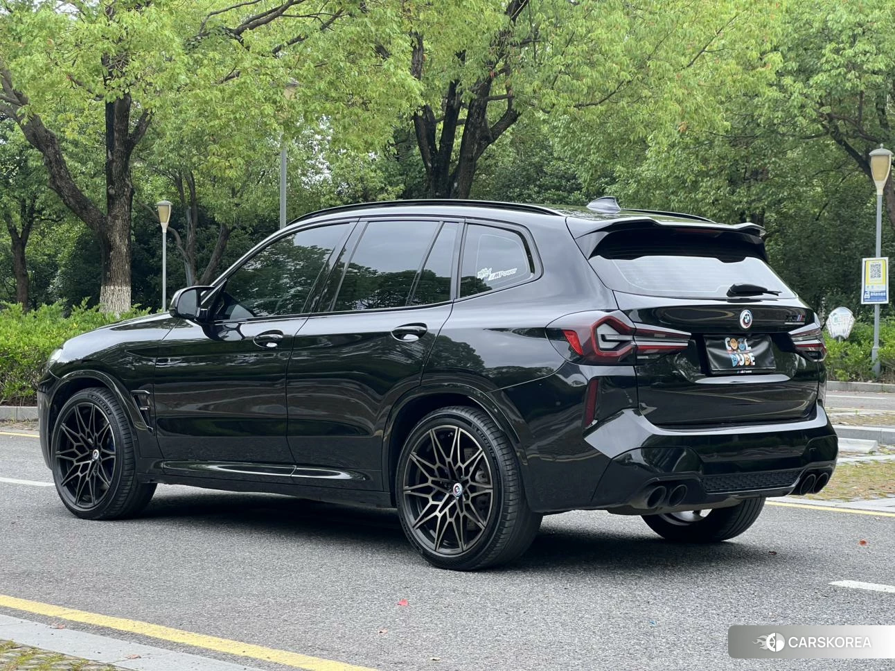 BMW X3 M 2021 Черный из Китая, фото 2
