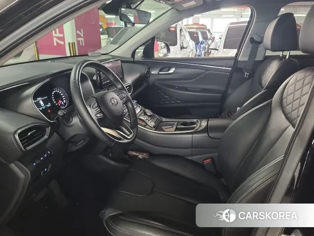 Hyundai The New Santa Fe 2022 Черный из Кореи, фото 2