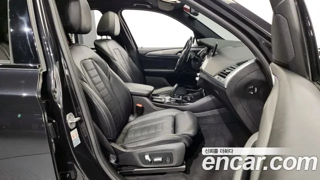 BMW X3 (G01) 2021 Черный из Кореи, фото 2