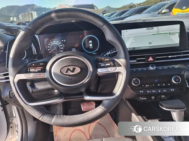 Hyundai Avante (CN7) 2023 Белый из Кореи, фото 2