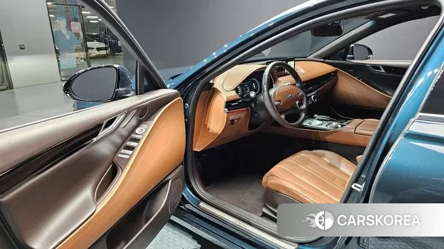Genesis G80 (RG3) 2021 Синий из Кореи, фото 2