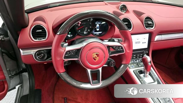 Porsche 718 Boxster 2021 Серебристо-серый из Кореи, фото 2