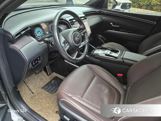 Hyundai Tucson Hybrid (NX4) 2020 Серый из Кореи, фото 2