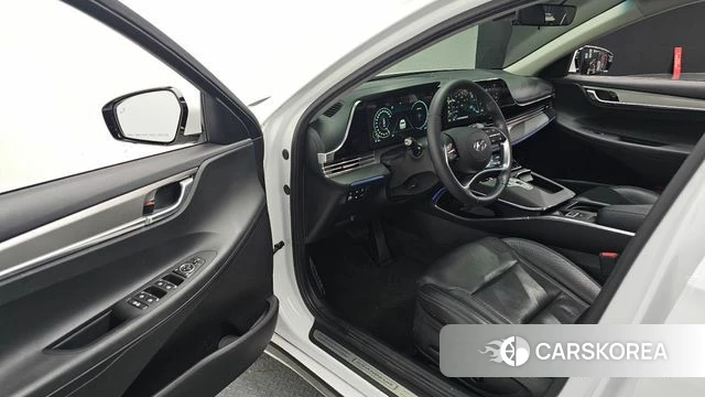 Hyundai The New Grandeur IG Hybrid 2021 Белый из Кореи, фото 2