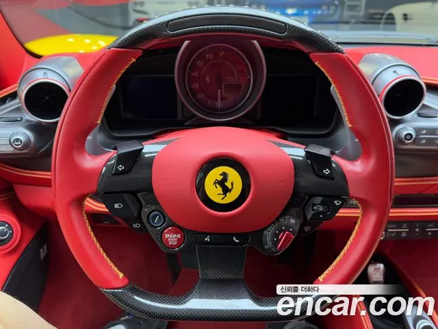 Ferrari F8 Spider 2021 Желтый из Кореи, фото 2