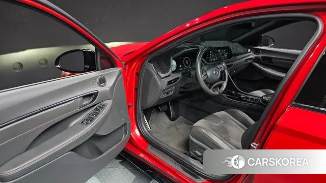 Hyundai Sonata (DN8) 2021 Красный из Кореи, фото 2