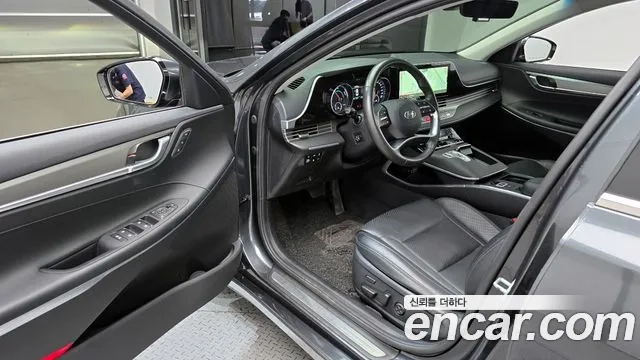 Hyundai The New Grandeur IG Hybrid 2020 Серый из Кореи, фото 2