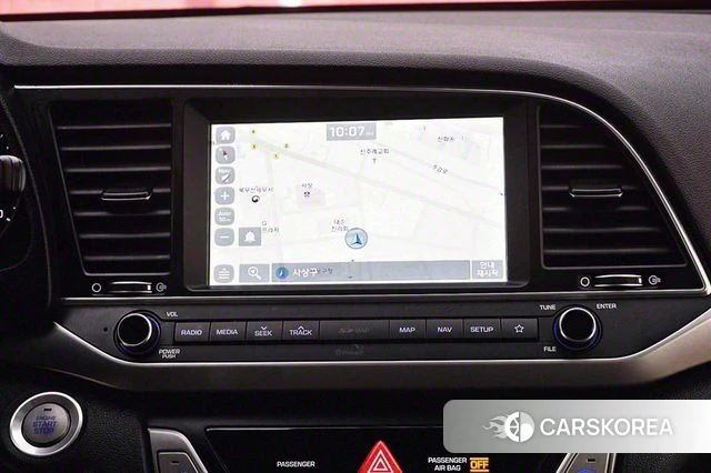 Hyundai Avante AD 2018 Красный из Кореи, фото 2