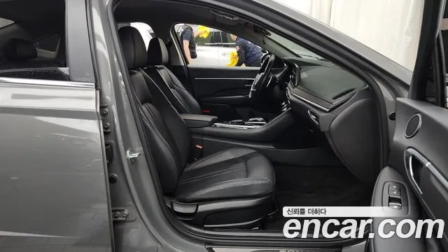 Hyundai Sonata (DN8) 2021 Серебристо-серый из Кореи, фото 2