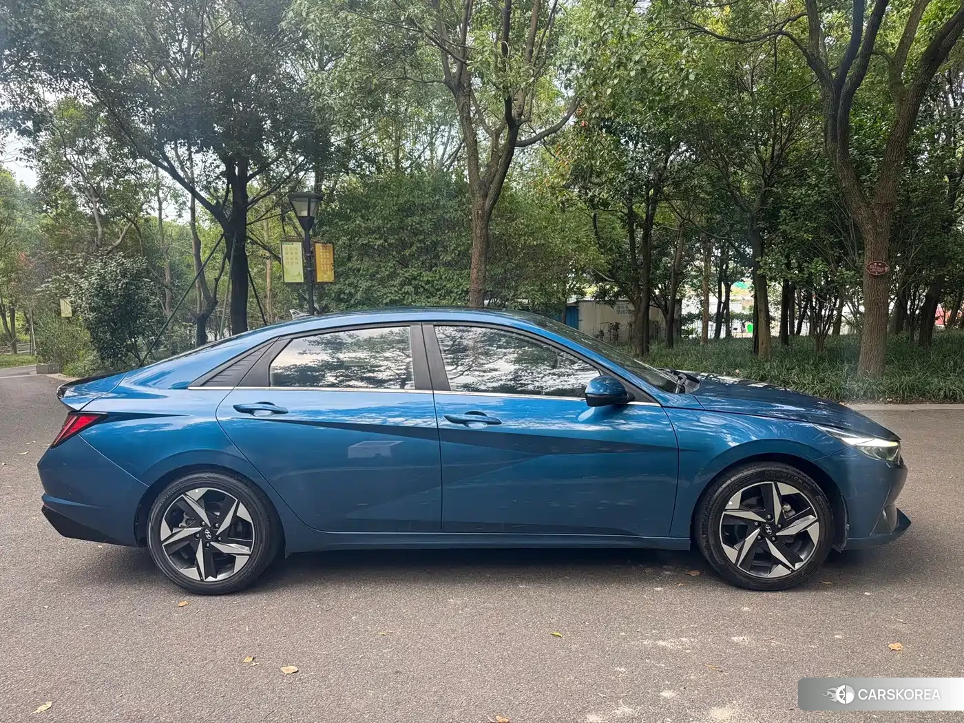 Hyundai Elantra 2021 Синий из Китая, фото 2