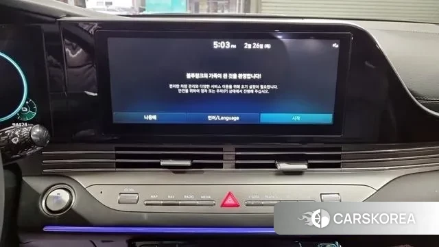 Hyundai The New Grandeur IG Hybrid 2021 Черный из Кореи, фото 2