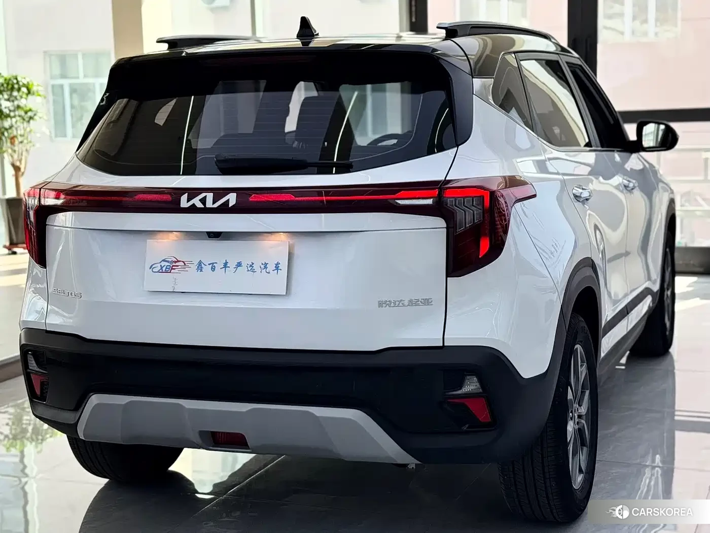Kia Seltos 2024 Белый из Китая, фото 2