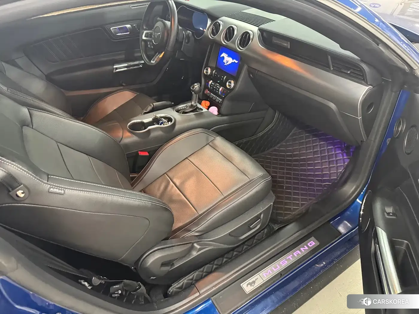 Ford Mustang 2022 Синий из Китая, фото 2