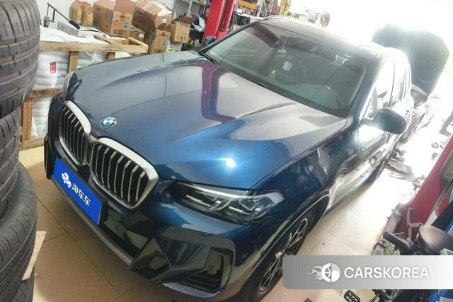 BMW X3 2022 Синий из Китая, фото 2