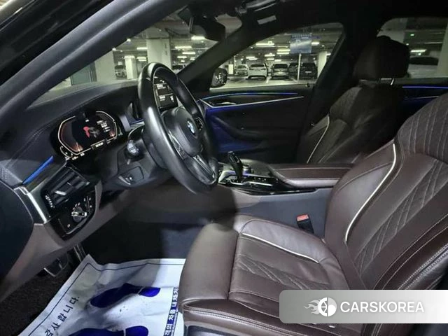 BMW 5 Series (G30) 2021 Синий из Кореи, фото 2