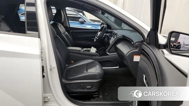 Hyundai Tucson Hybrid (NX4) 2021 Белый из Кореи, фото 2