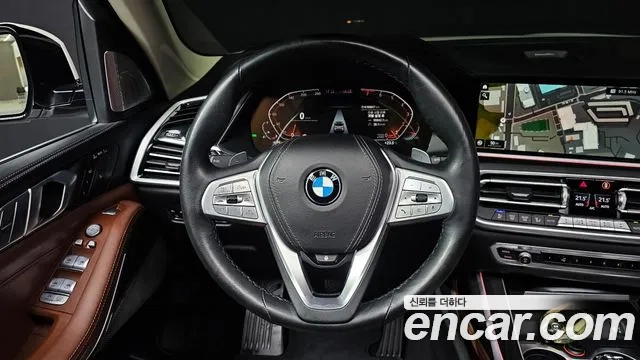 BMW X7 (G07) 2021 Белый из Кореи, фото 2