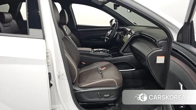 Hyundai Tucson Hybrid (NX4) 2023 Белый из Кореи, фото 2