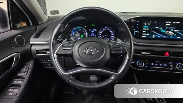 Hyundai Sonata Hybrid (DN8) 2020 Белый из Кореи, фото 2
