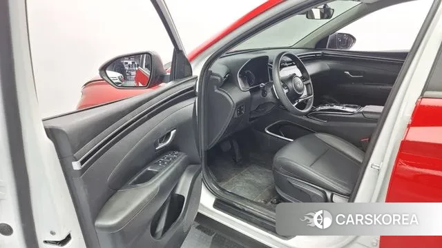 Hyundai Tucson Hybrid (NX4) 2021 Красный из Кореи, фото 2