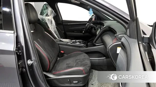 Hyundai Tucson Hybrid (NX4) 2021 Серый из Кореи, фото 2