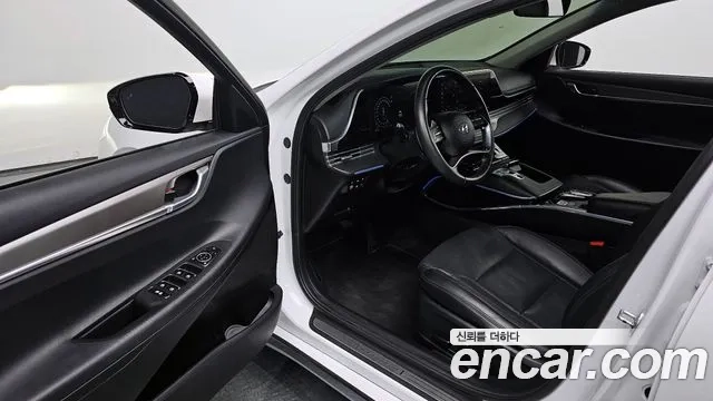 Hyundai The New Grandeur IG Hybrid 2020 Белый из Кореи, фото 2