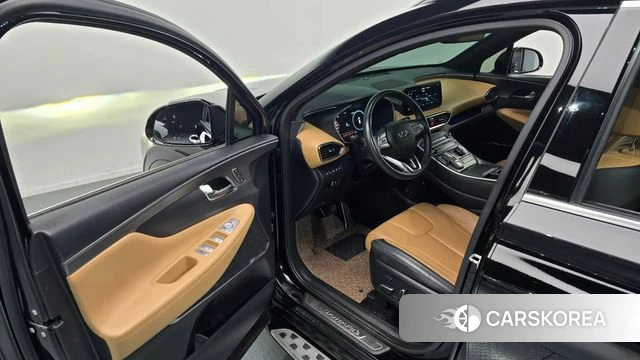 Hyundai The New Santa Fe 2021 Черный из Кореи, фото 2
