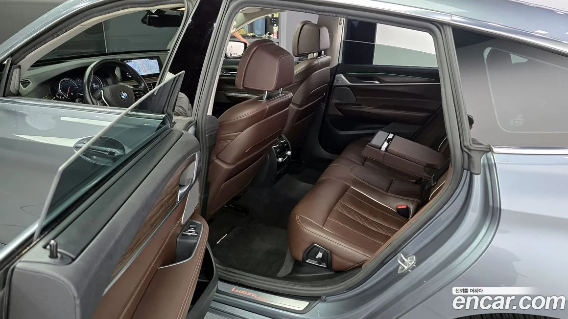 BMW 6 Series GT (G32) 2018 Небесно-голубой из Кореи, фото 2