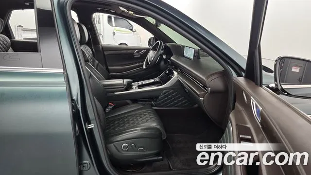 Genesis GV80 2020 Темно-зеленый из Кореи, фото 2