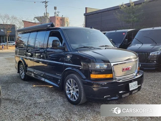 GMC Savana 2019 Черный из Кореи, фото 2