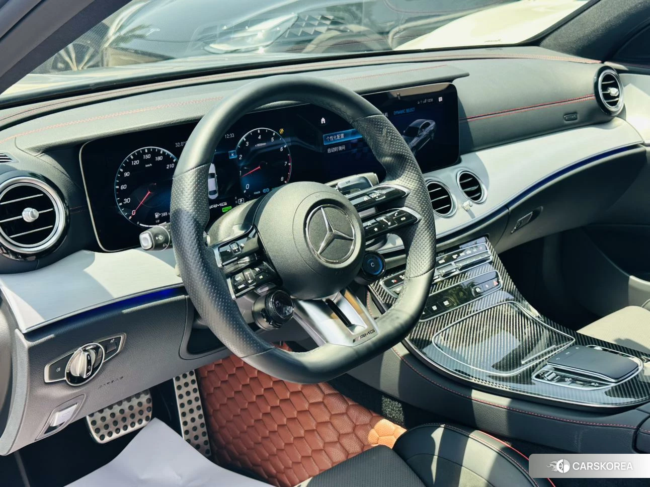 Mercedes-Benz E-class AMG 2021 Серебристо-серый из Китая, фото 2