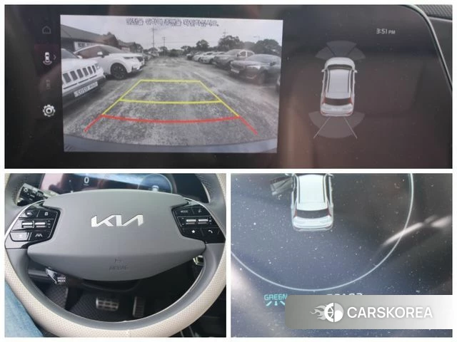 Kia Di Ol Nu Niro 2022 Зеленый из Кореи, фото 2