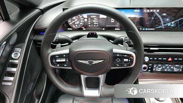 Genesis G80 (RG3) 2024 Черный из Кореи, фото 2