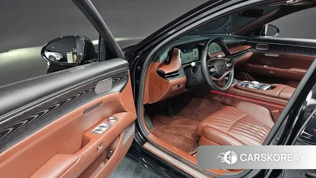 Genesis G90 (RS4) 2022 Черный из Кореи, фото 2