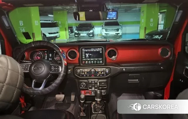 Jeep Wrangler (JL) 2020 Красный из Кореи, фото 2