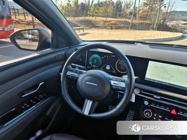 Hyundai The New Tucson Hybrid (NX4) 2024 Серый из Кореи, фото 2