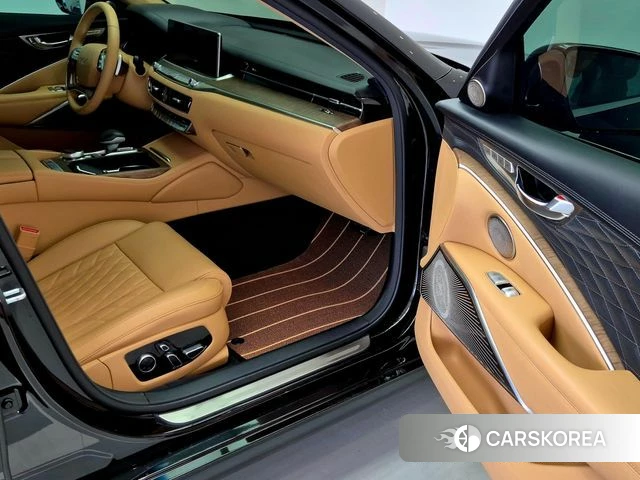 Kia The New K9 2nd generation 2021 Черный из Кореи, фото 2