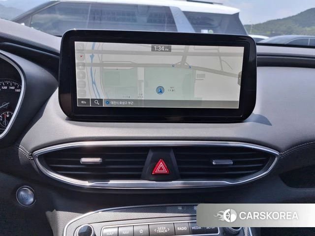Hyundai The New Santa Fe 2023 Белый из Кореи, фото 2