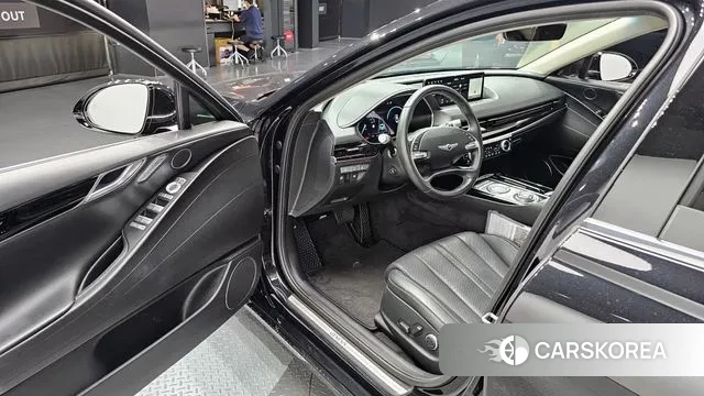 Genesis G80 (RG3) 2021 Черный из Кореи, фото 2