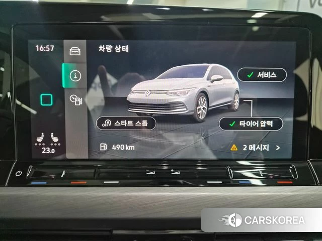 Volkswagen Golf 8th Generation 2024 Серебристо-серый из Кореи, фото 2