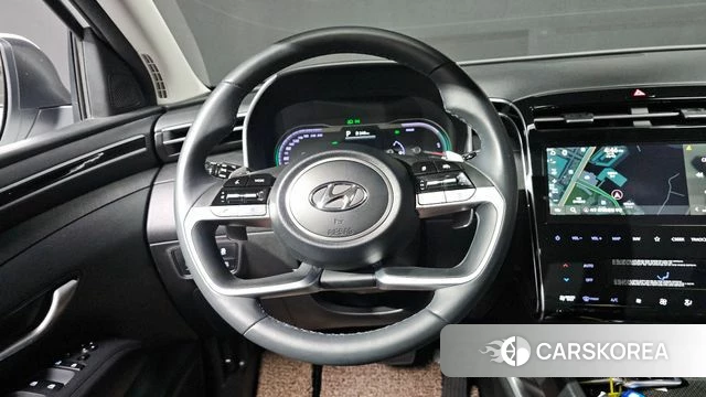 Hyundai Tucson Hybrid (NX4) 2022 Белый из Кореи, фото 2