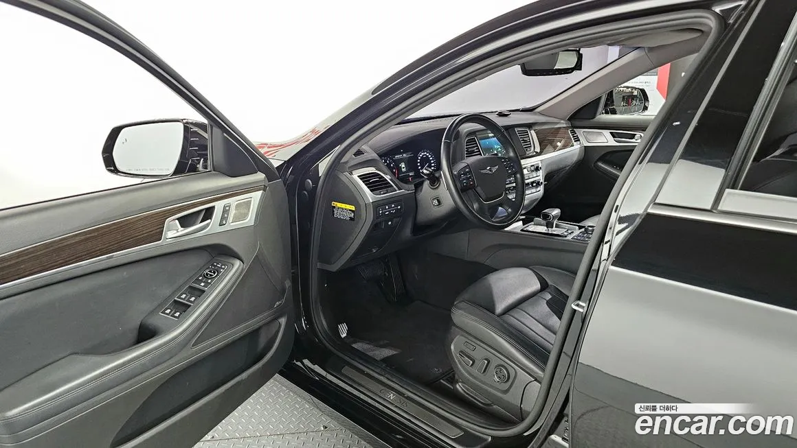 Genesis G80 2018 Черный из Кореи, фото 2