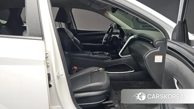 Hyundai Tucson Hybrid (NX4) 2022 Белый из Кореи, фото 2