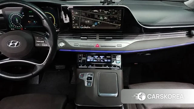 Hyundai The New Grandeur IG Hybrid 2020 Черный из Кореи, фото 2