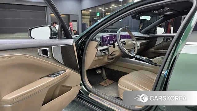 Kia K8 Hybrid 2021 Зеленый из Кореи, фото 2
