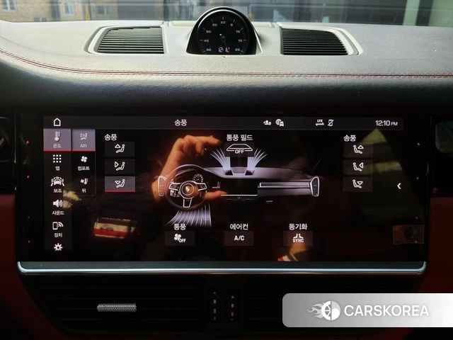 Porsche Cayenne (PO536) 2021 Черный из Кореи, фото 2