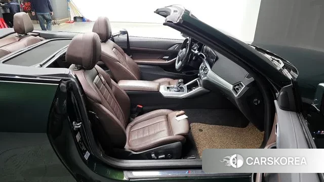 BMW 4 Series (G22) 2022 Зеленый из Кореи, фото 2