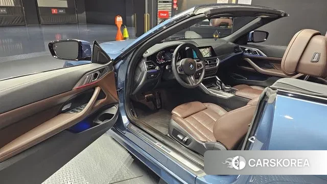 BMW 4 Series (G22) 2021 Синий из Кореи, фото 2